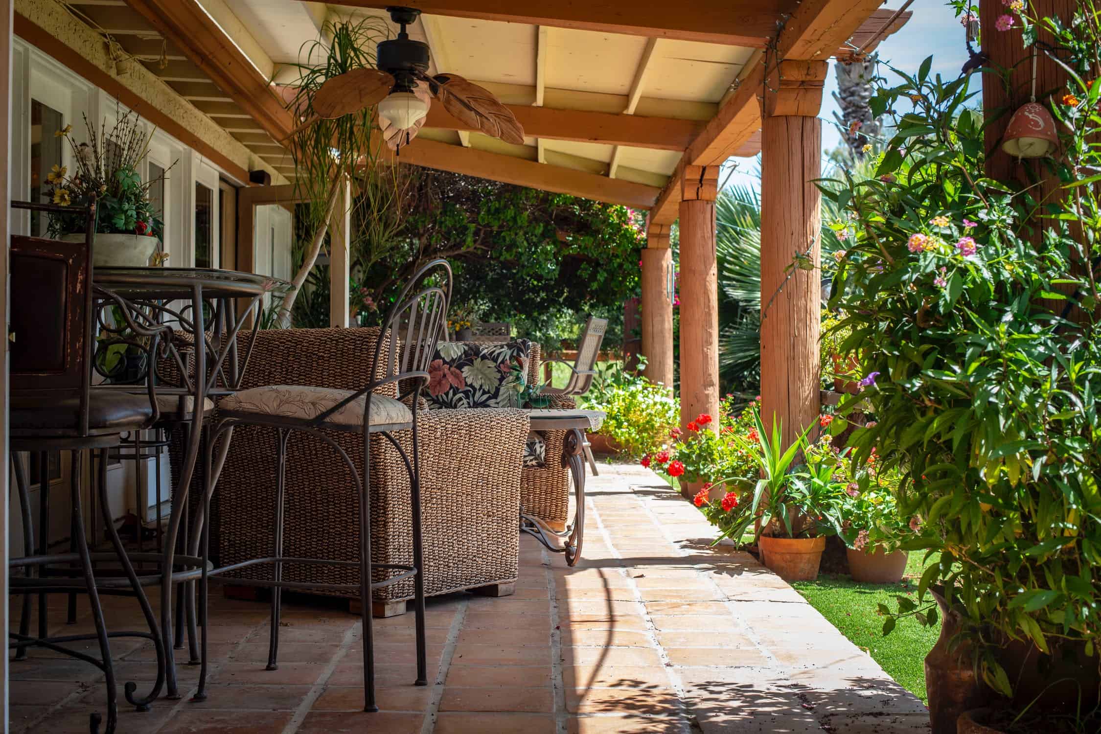 Is It Okay To Grill Under A Covered Porch Captain Patio