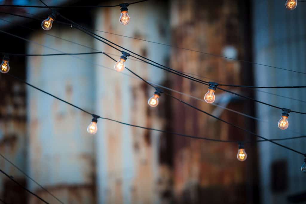 Hang Outdoor Patio Lights Without Nails, How To Hang Outdoor String Lights On Brick Wall