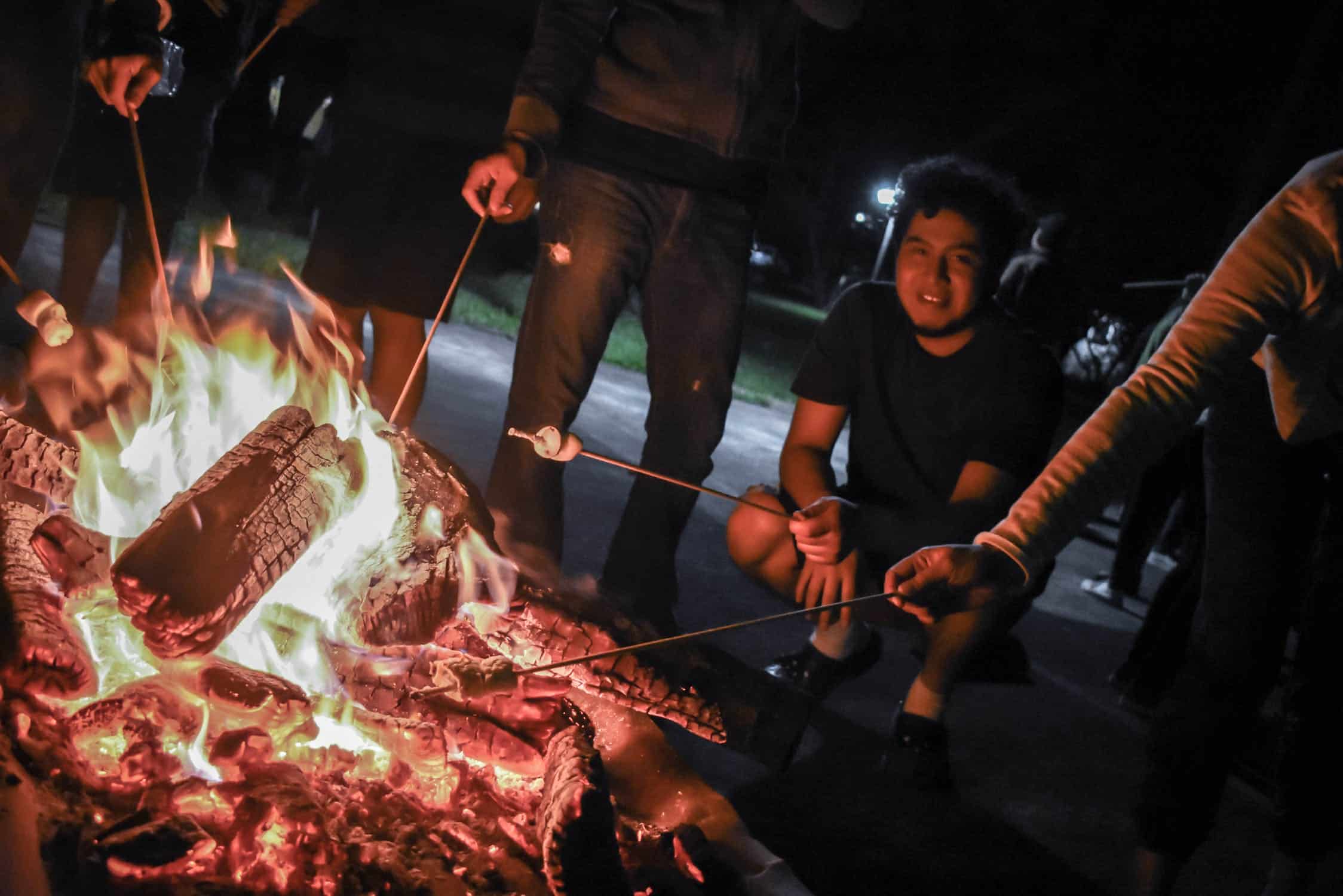 Can You Roast Marshmallows On A Propane Fire Pit?