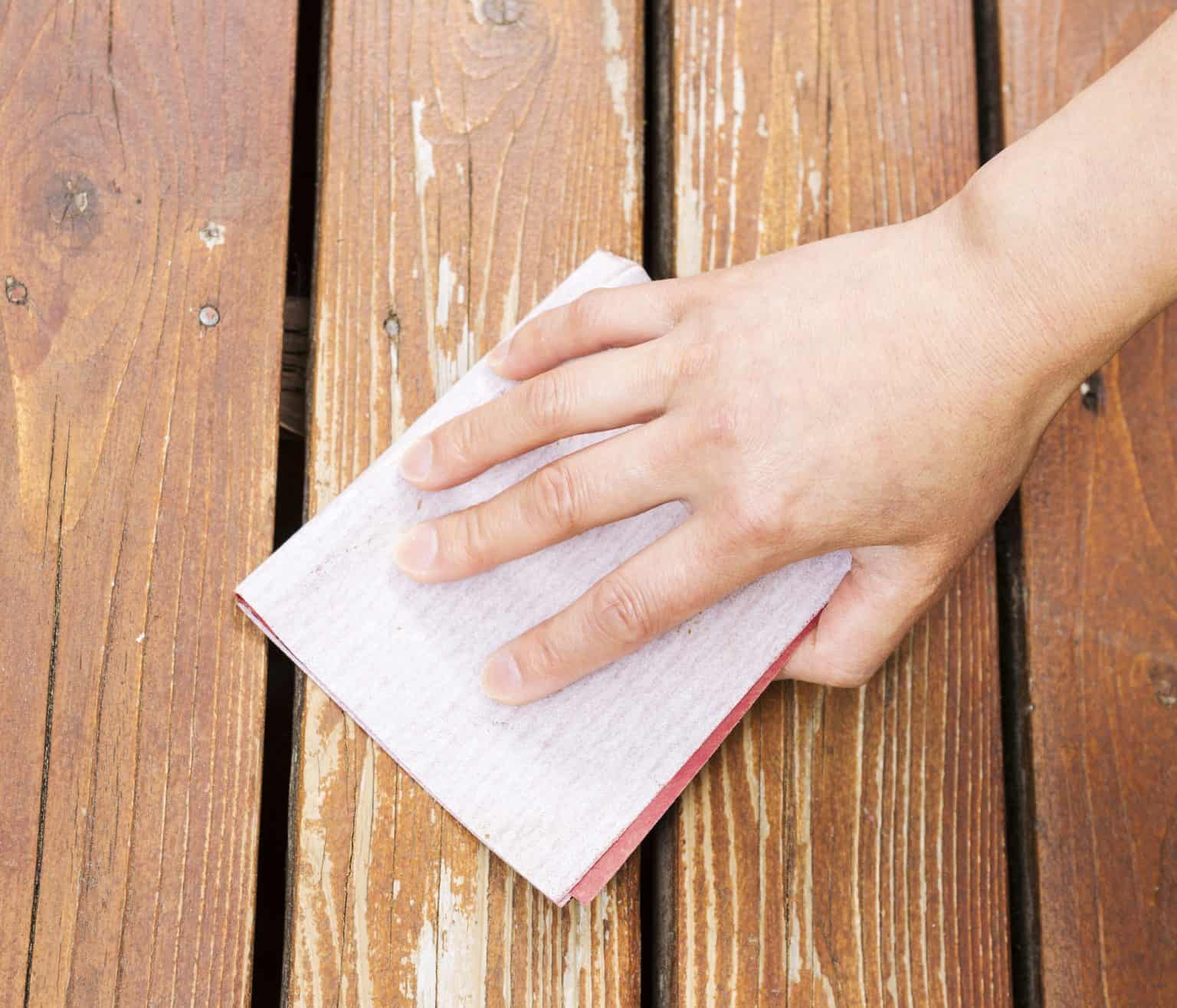 The Complete Guide to Sanding Your Deck Captain Patio