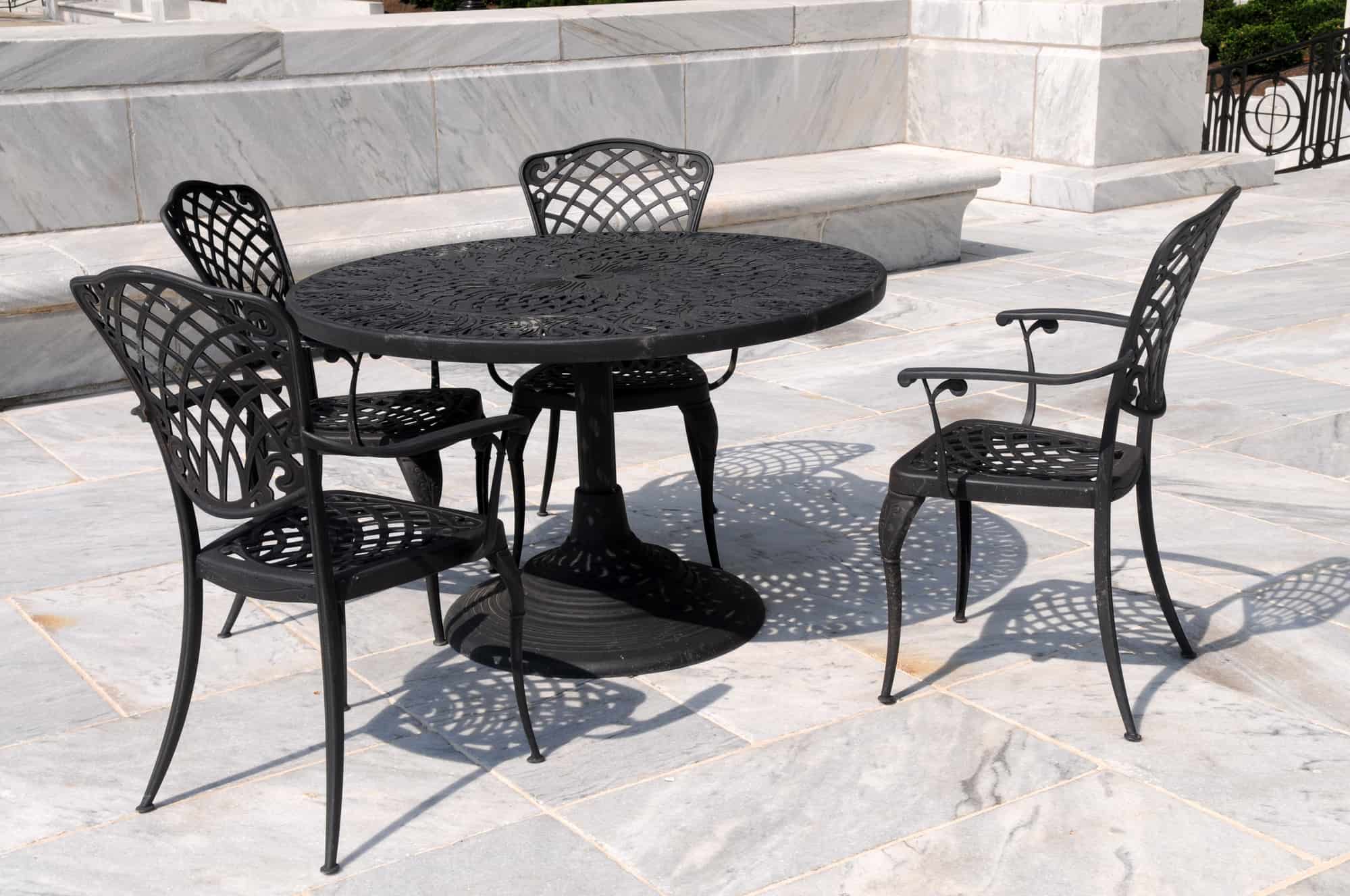 Reliable Metal Outdoor Furniture For Durability