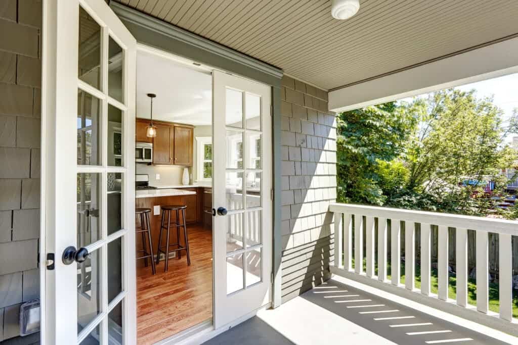 Can French Doors Open Outwards (180 degrees)?