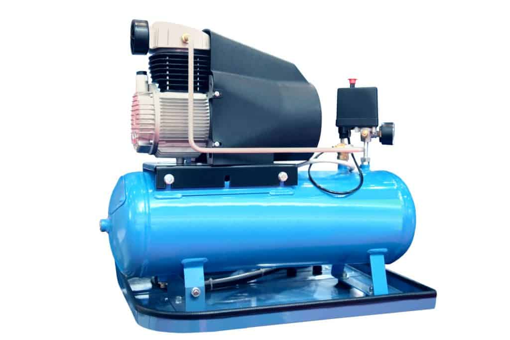 blue air compressor