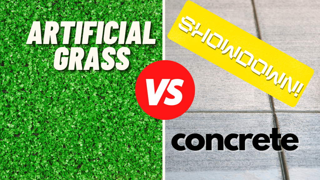 Artificial Grass vs. Concrete Cost, Uses, Disadvantages Captain Patio