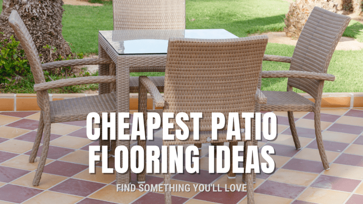 10 Cheap Patio Flooring Ideas For Your Outdoor Space