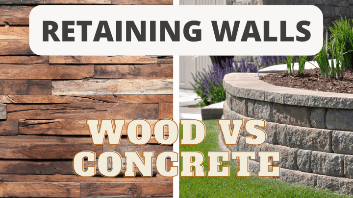 Wood vs. Concrete — Which Should You Pick For Your Retaining Wall?