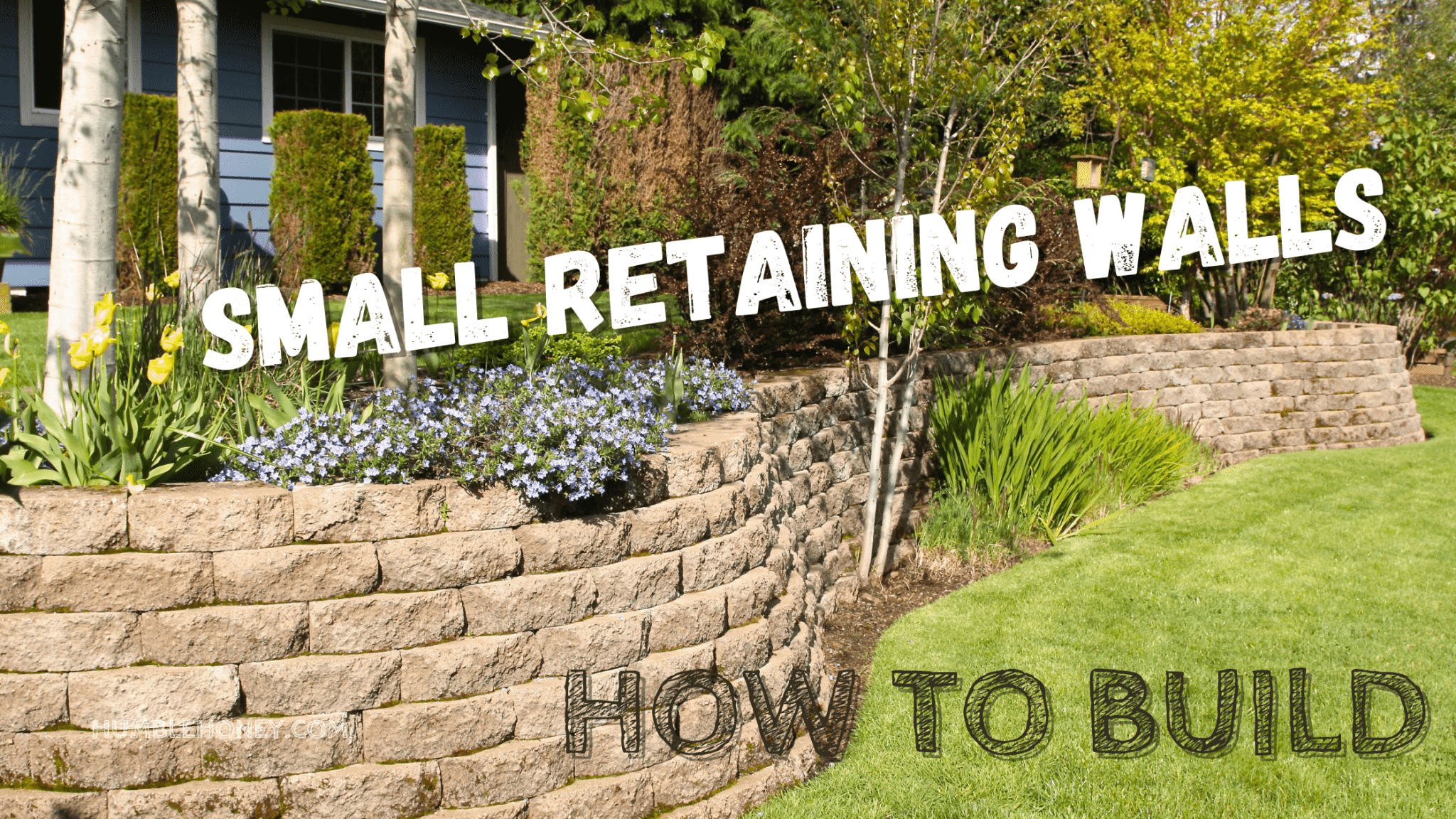 How to Build a Small Retaining Wall (8 simple steps) – Captain Patio