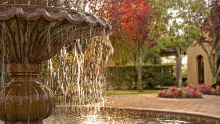 How to Stop an Outdoor Water Feature From Smelling